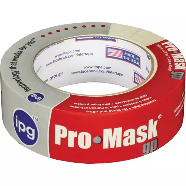IPG 5102-1.5 1-1/2 x 60Yd General Purpose Masking Tape (20 Pack)