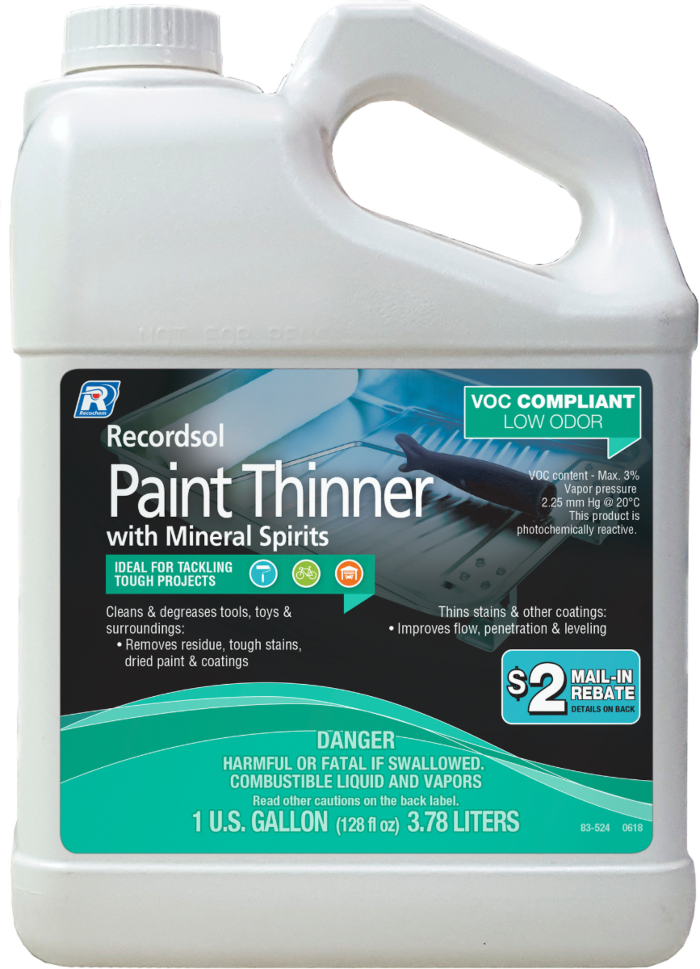 Recochem 83-521 Quart VOC Compliant Paint Thinner