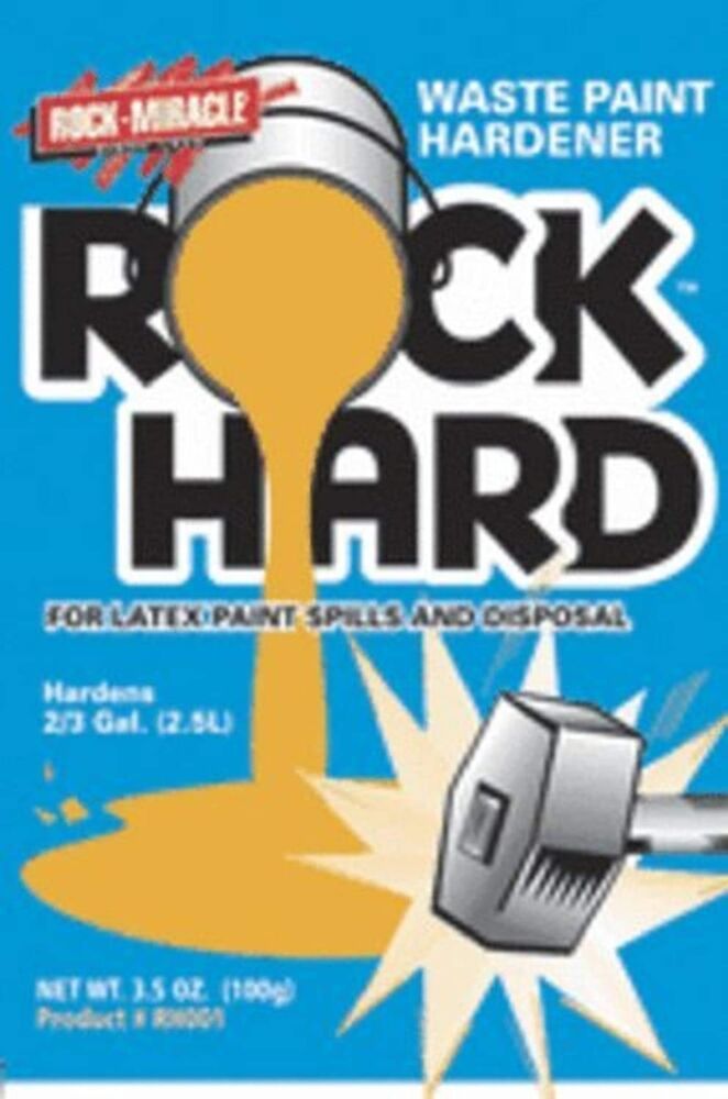 Rock Miracle RH001 3.5 oz. Rock Hard Latex Paint Hardener