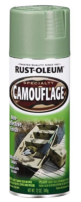 Kit, Rust-Oleum Camouflage Spray Paint Kit, 12 oz 