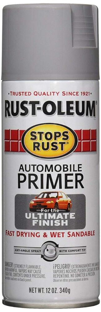 Rust-Oleum Stops Rust Dark Gray 12 Oz. Spray Automotive Paint