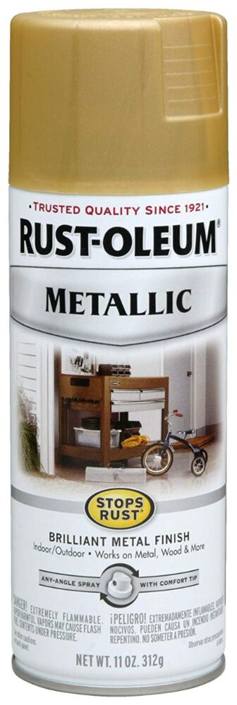 Rust-Oleum Specialty Gold Metallic Spray Paint 11 oz - Ace Hardware