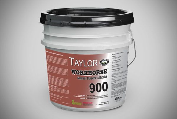 WF Taylor 900-4 4GL Workhorse Carpet Adhesive (48 Pack)