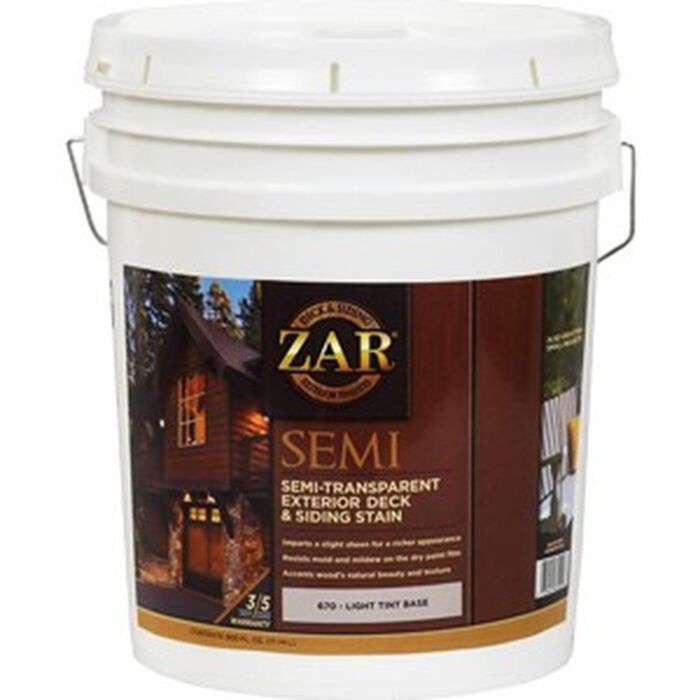 ZAR® Semi Transparent Deck Stain & Siding