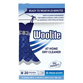Woolite At Home Dry Cleaner, Fresh Scent, 6 Cloths : : Health,  Household and Personal Care
