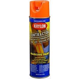 Krylon PRO APWA Bright Orange Spray Paint 15 oz (6 Pack)